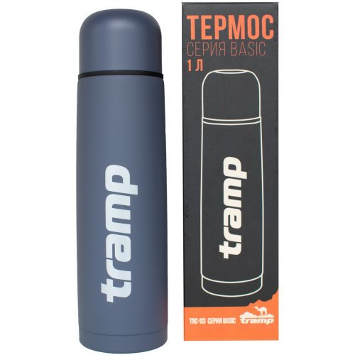 Термос Tramp 1 л серый TRC-113 , 